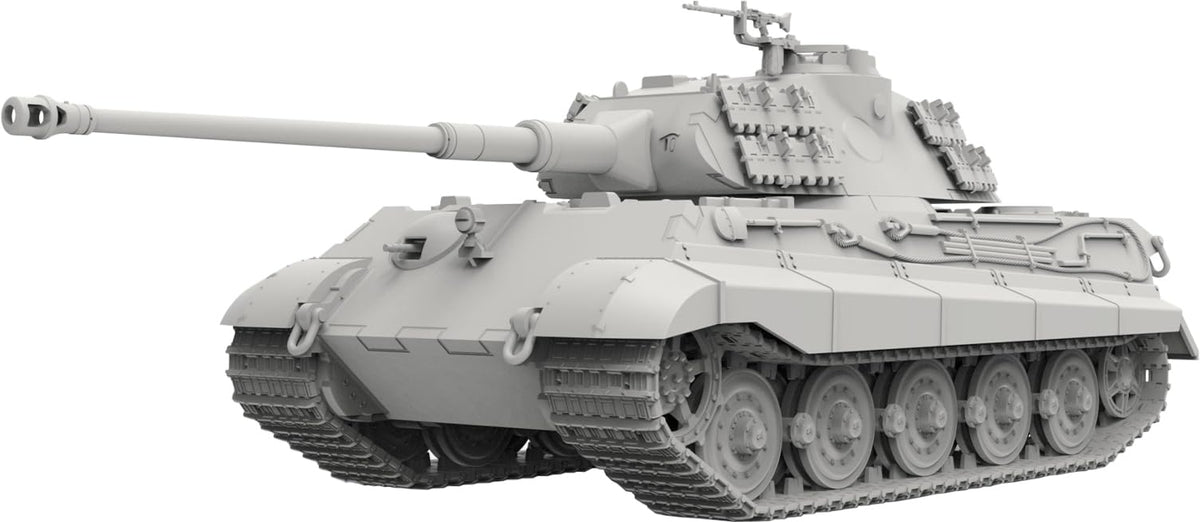 GSI Creos M72-010 Mon Model 1/72 German Heavy Tank Sd.Kfz.182 King Tiger Porsche Turret Plastic Model (Tank)
