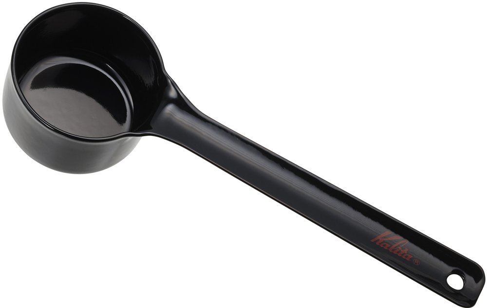 Kalita TSUBAME Enameled Coffee Measure, Black, L