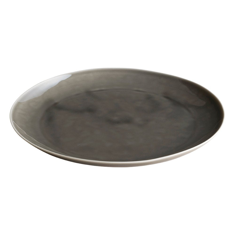 Kinto 34874 ATELIER TETE Plate, 11.0 inches (280 mm), Light Gray