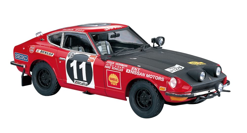 Hasegawa HC48 1/24 Datsun Fairlady 240Z 1971 Safari Rally Winner Plastic Model