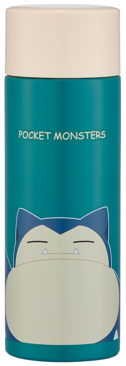 Skater SMBC4B67589 Stainless Steel Mug Bottle, 11.8 fl oz (350 ml), Heat Retention, Cold Insulation, Vacuum Insulated Construction, Water Bottle, Snagorn 24, Pokemon