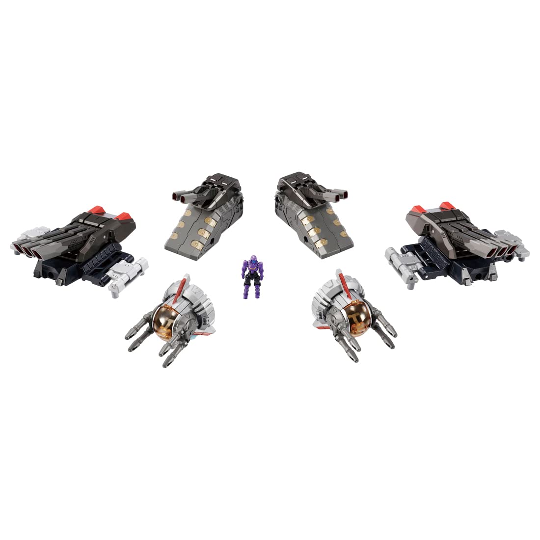 Takara Tomy Diaclone DA-98 Grand Diion Strengthening Unit A: Second Main Turret & Secondary Turret Set