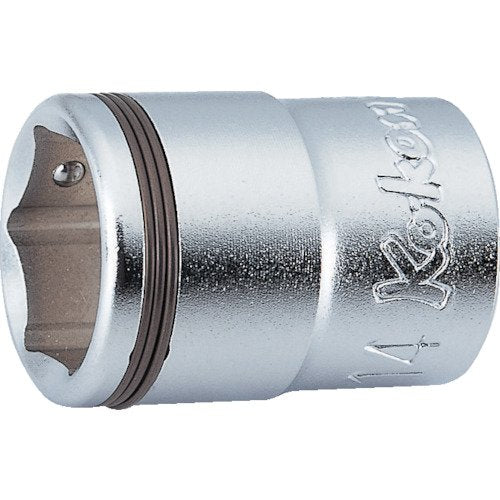 Ko-ken 3450M-12 3/8 Sq. Dr. Socket 12mm Nut Grip Length 26mm
