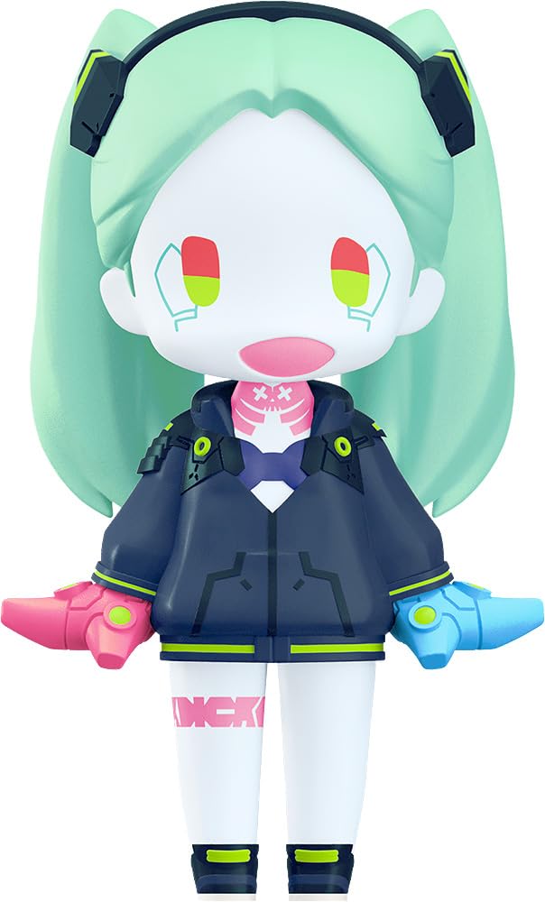 Good Smile Company Cyberpunk: Edgerunners Hello! Good Smile Rebecca Non-Scale 100mm Plastic Action Figure