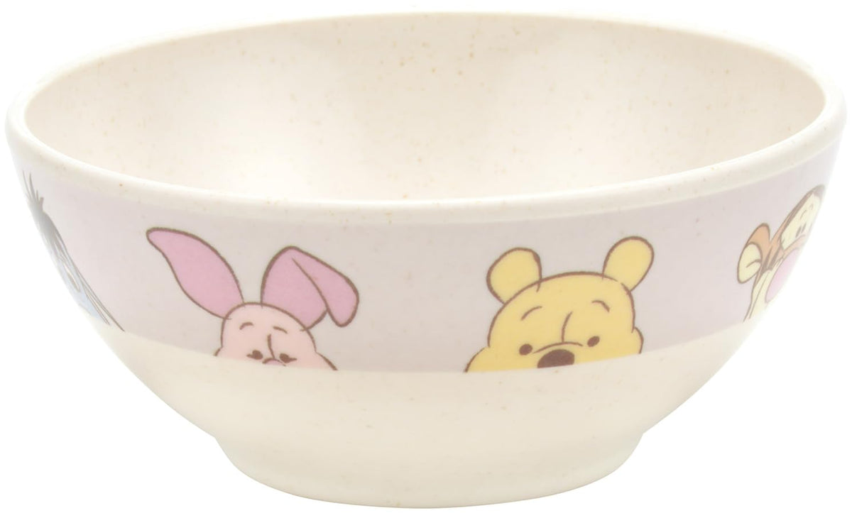 Skater M32B-A Melamine Rice Bowl, Bamboo Fiber, 7.1 fl oz (210 ml), Dishwasher Safe, Disney Winnie the Pooh