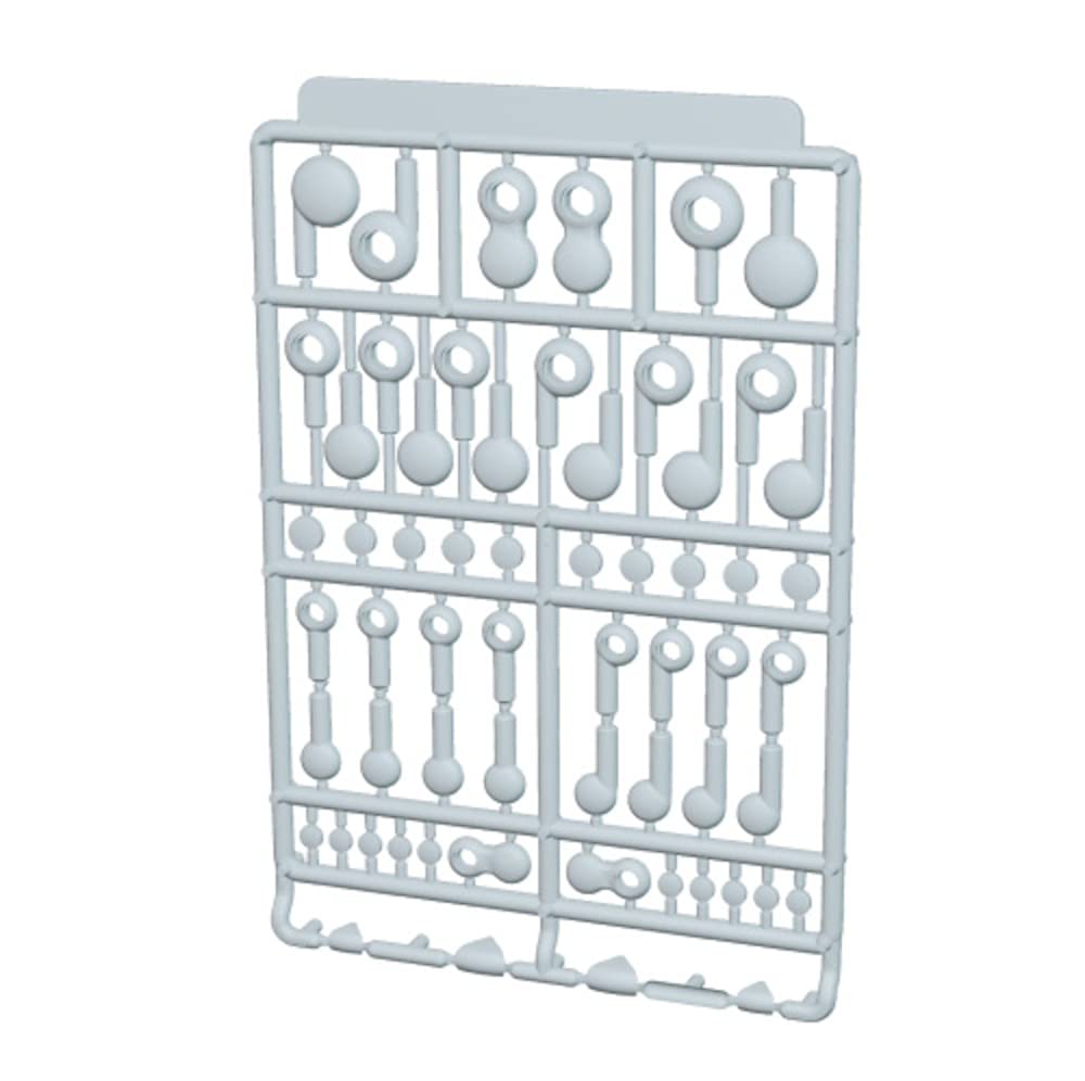 Hobby Base Premium Parts Collection Articulating Figure Joint Clear Plastic Model Parts PPC-Tn106