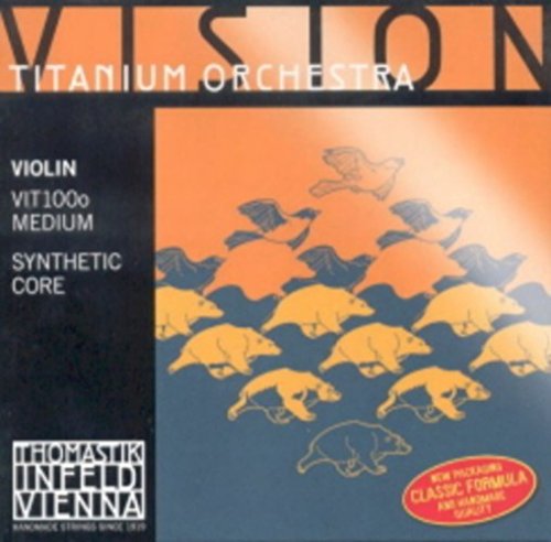 CUERDAS VIOLIN - Thomastik (Vision Titanium Orchestra/ Vit100o) (Juego Completo) Medium 4/4