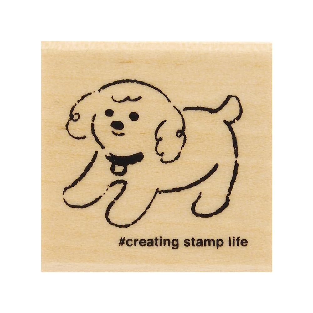 Kao Kodomono Stamp N I Love Stamp Poodle 1533-064