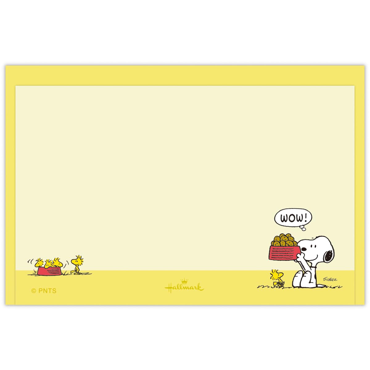 Hallmark Snoopy Mini Message Card Set DISH 849153