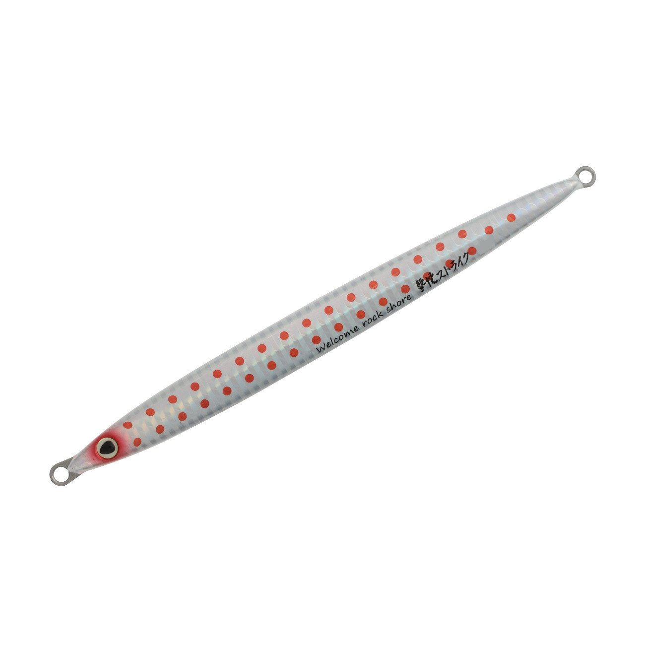 Owner GJS-200 Metal Jig, 7.1 oz (200 g), Edge Glow Silver (Red Point) #31 31990 Lure
