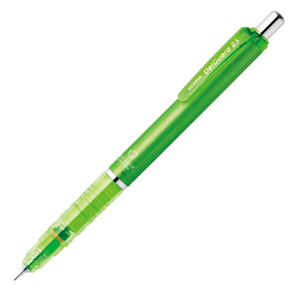 Zebra P-MA85-N2-LG Delgard Mechanical Pencil, 0.5mm, Light Green
