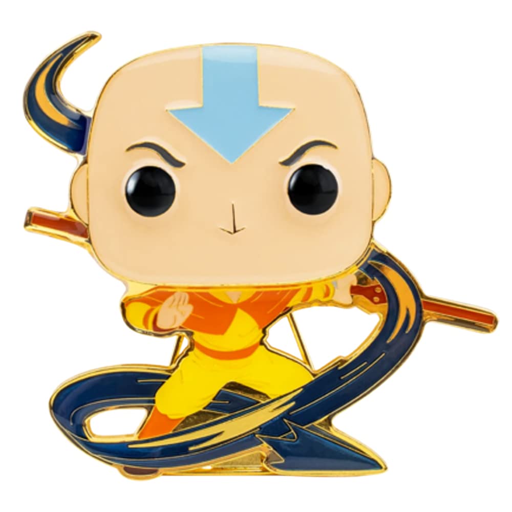 Funko Pop! Pin: Avatar: The Last Airbender - Aang with 1/12 Chance of Chase