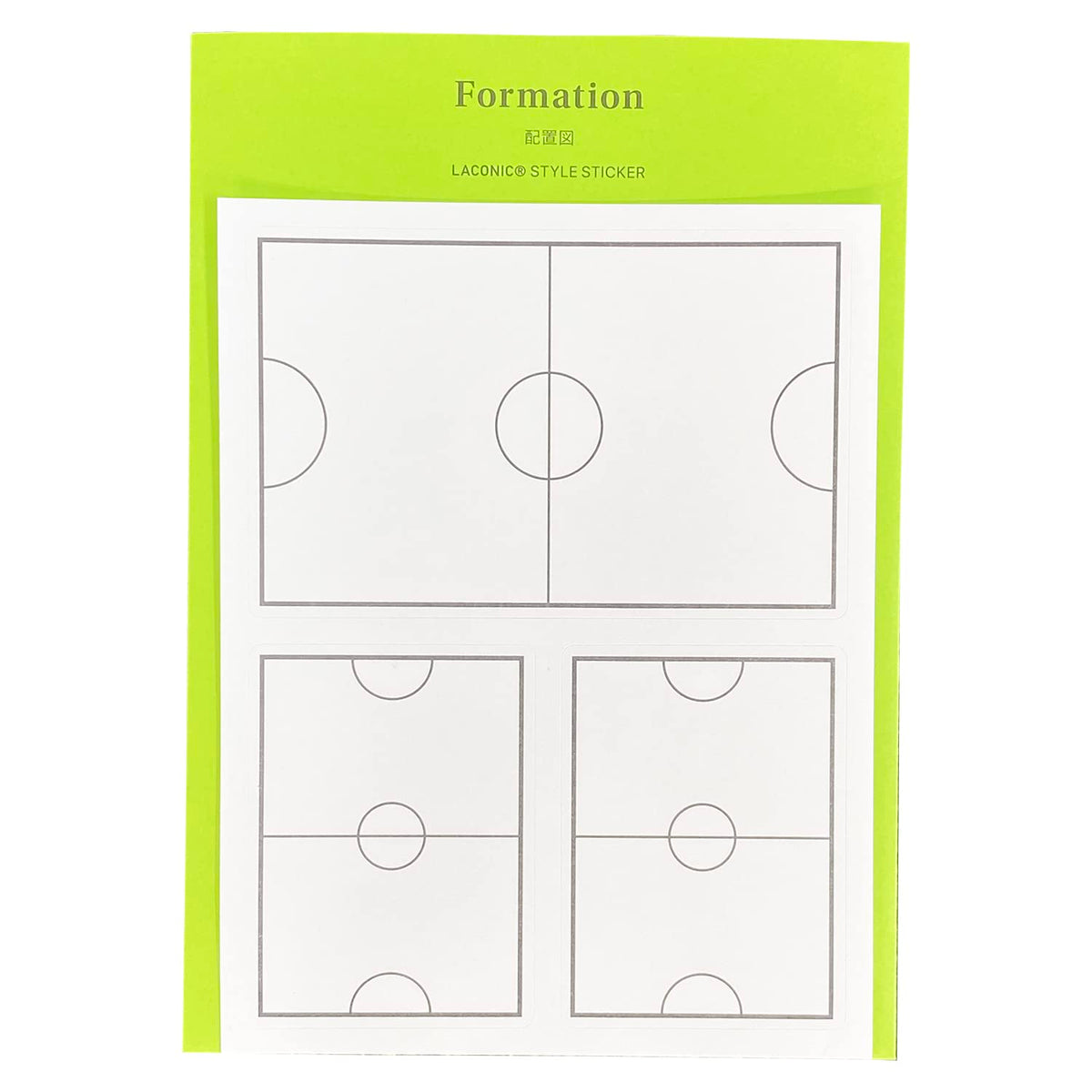 Laconic Style Note Sticker Formation LGF39