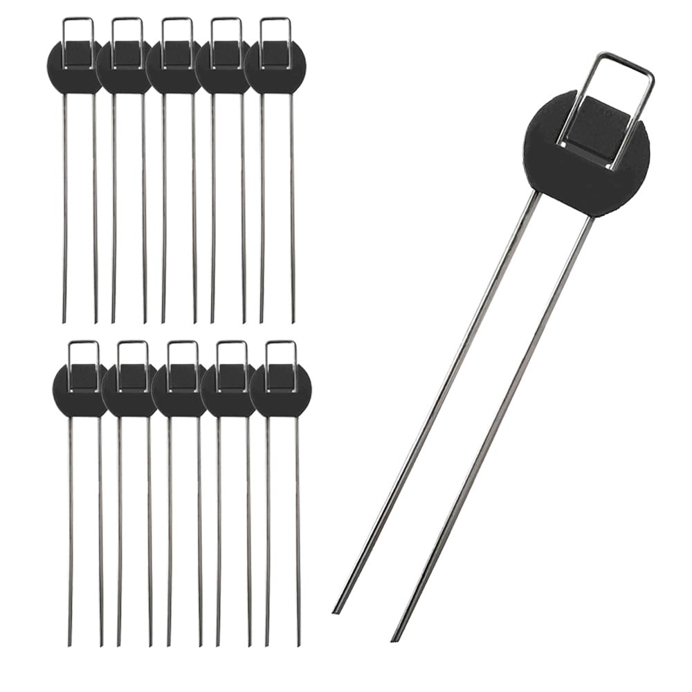 Easy Sheet Hold Pin, Flat Type, 11.8 inches (30 cm), 10 Pieces