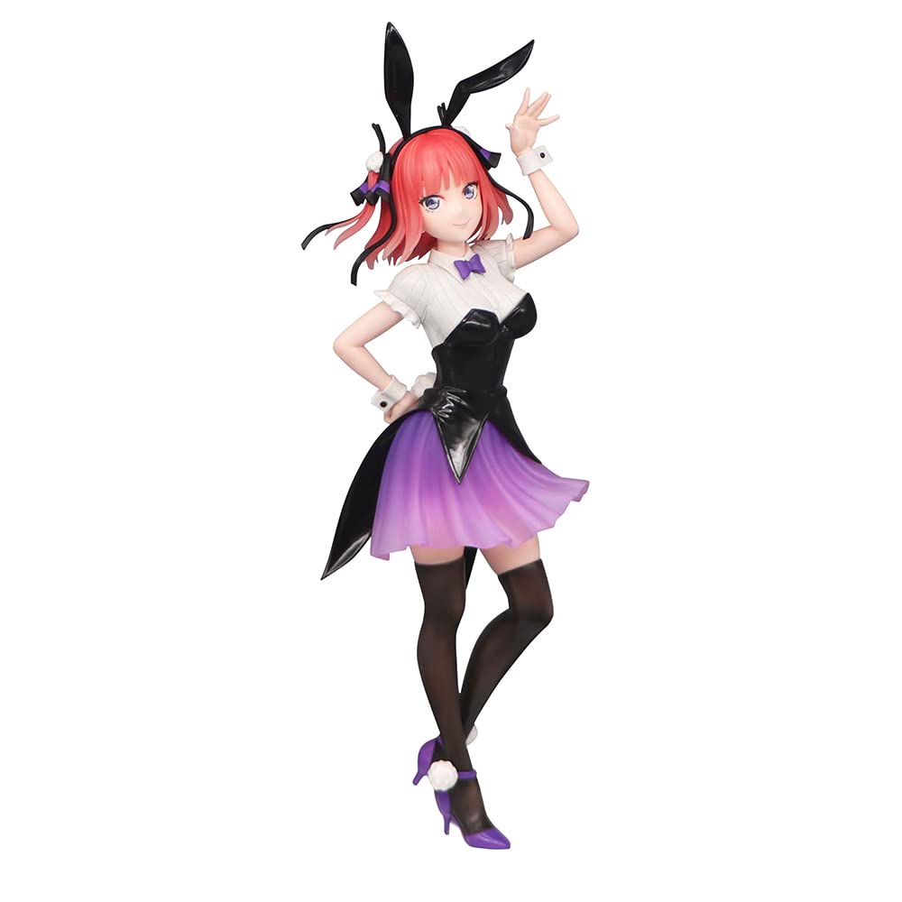 Furyu The Quintessential Quintuplets Movie Statuette PVC Trio-Try-iT Nino Nakano Bunnies Ver. 23 cm