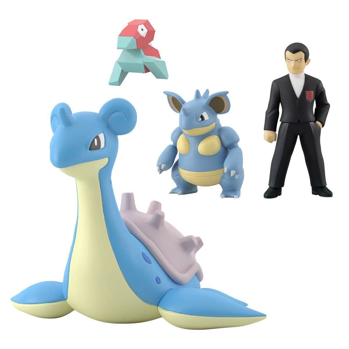 Bandai Shokugan Pokemon Scale World Kanto Sylph & Company Set