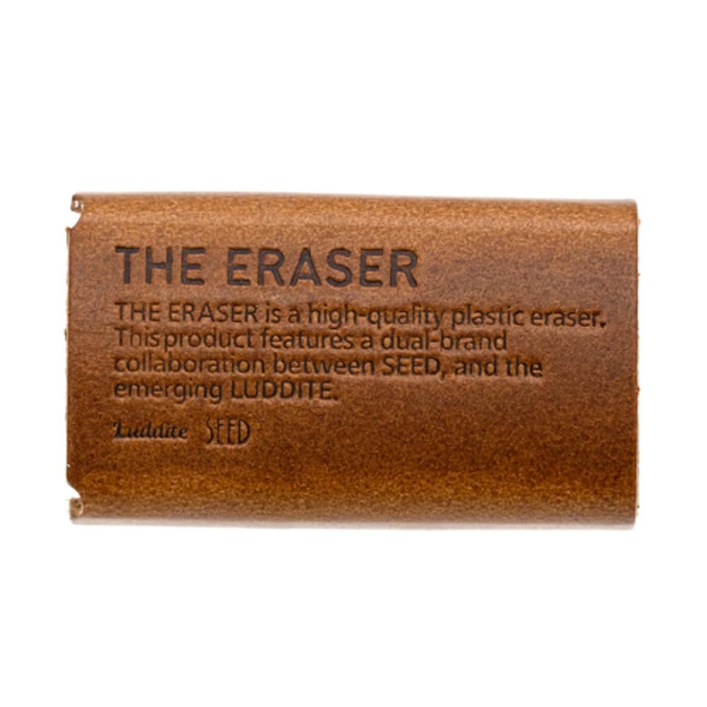 Radite Eraser Cover The Eraser Leather Model Buttero BR Luddite x Seed LDPL-ESB-09
