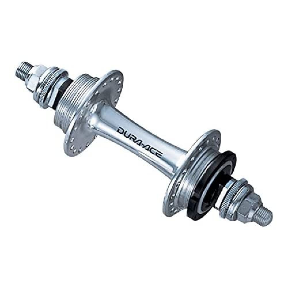 Shimano BACK WHEEL HUB DURA ACE CLEAR 36 PUNCH BEIDSEIT. I-HB7710ARW RITZELAUFN.