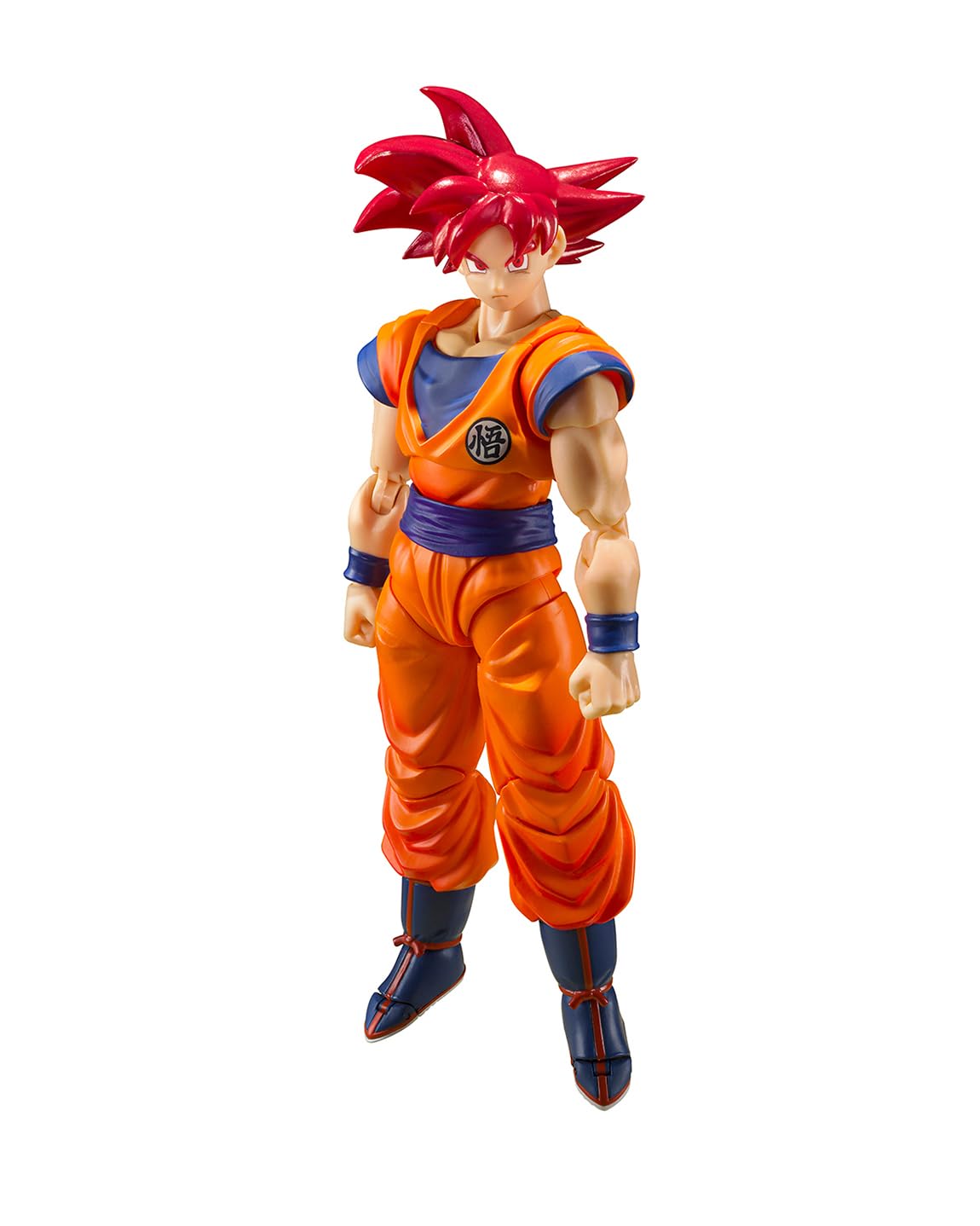TAMASHII NATIONS - Dragon Ball Super - Super Saiyan God Son Goku -Saiyan God Instilled with The Light of Righteous Hearts- S.H.Figuarts Action Figure