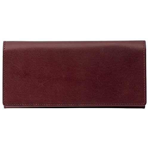 Joseph Elrol 63JE35-32 Tochigi Leather Long Wallet, Wine