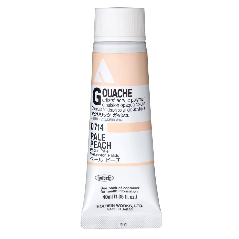 Holbein Acrylic Gouache 40 ml Pale Peach