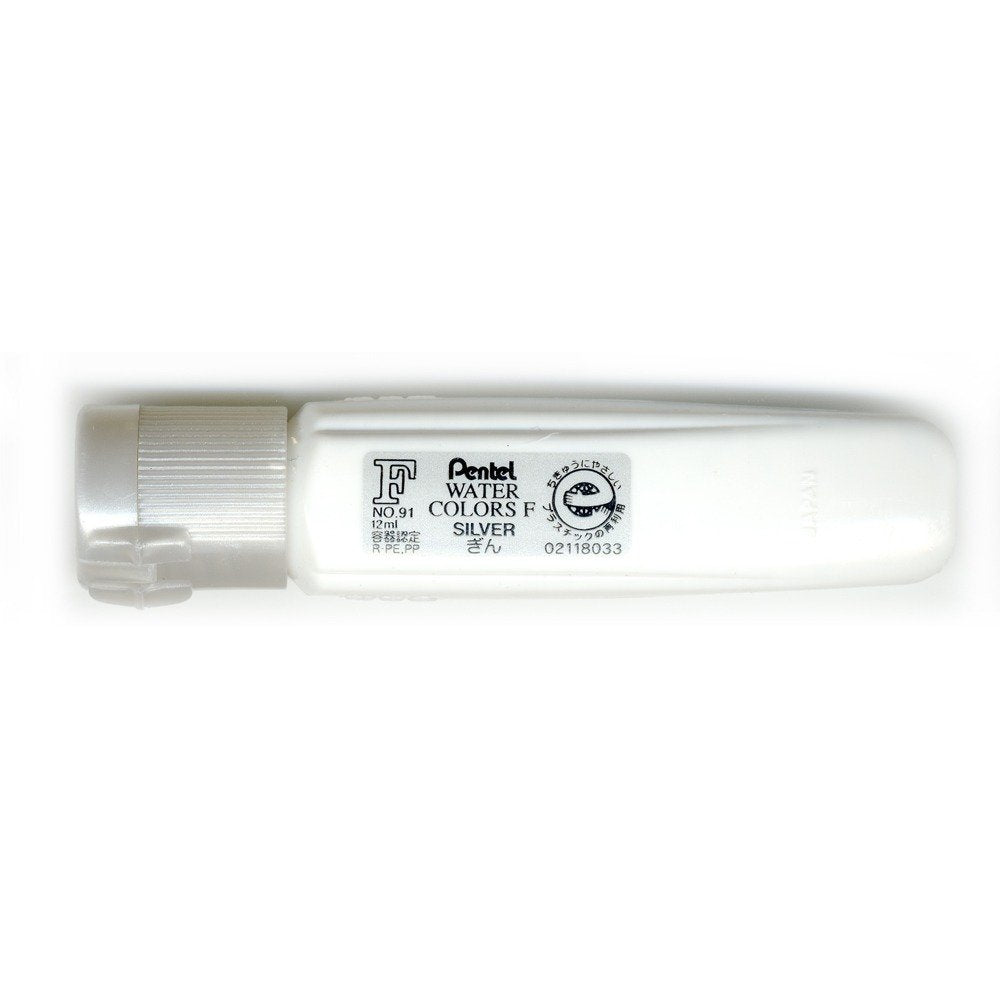 Pentel Efu Watercolor Paints WFCT91, Set of 5, Silver