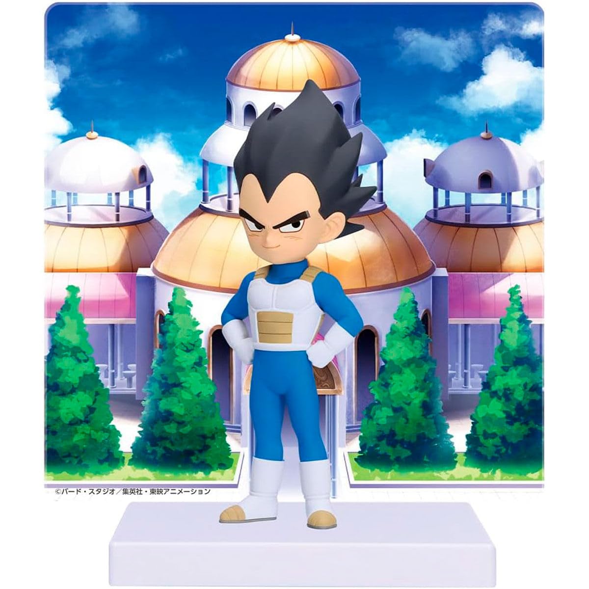Banpresto - Dragon Ball DAIMA - Vegeta with Panel (mini) Figure