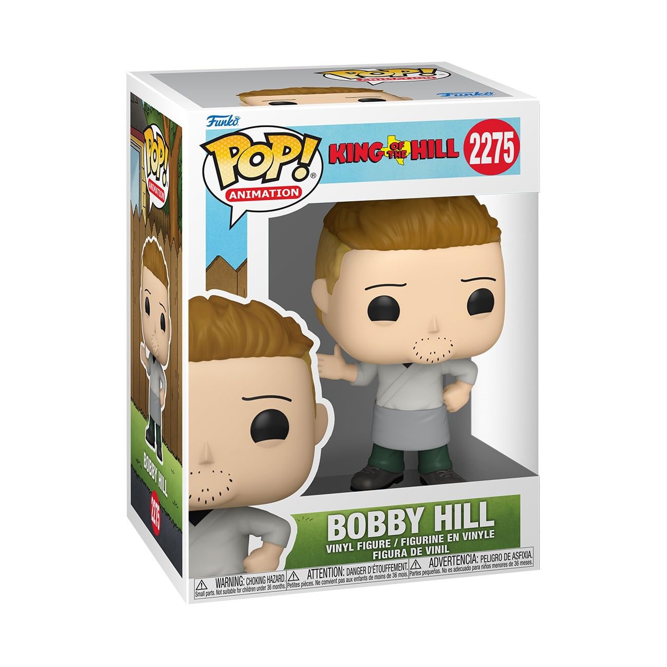 Funko Pop! Animation: King of the Hill - Bobby Hill (Older) - Collectable Vinyl Figure - Gift Idea - Official Merchandise - Toys for Kids & Adults - TV Fans - Model Figure for Collectors