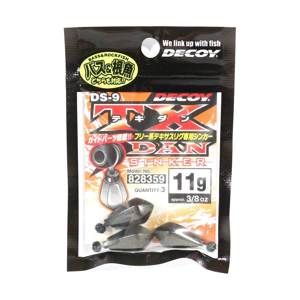 Katsuichi Decoy DS-9 Texan Sinker 0.4 oz (11 g)