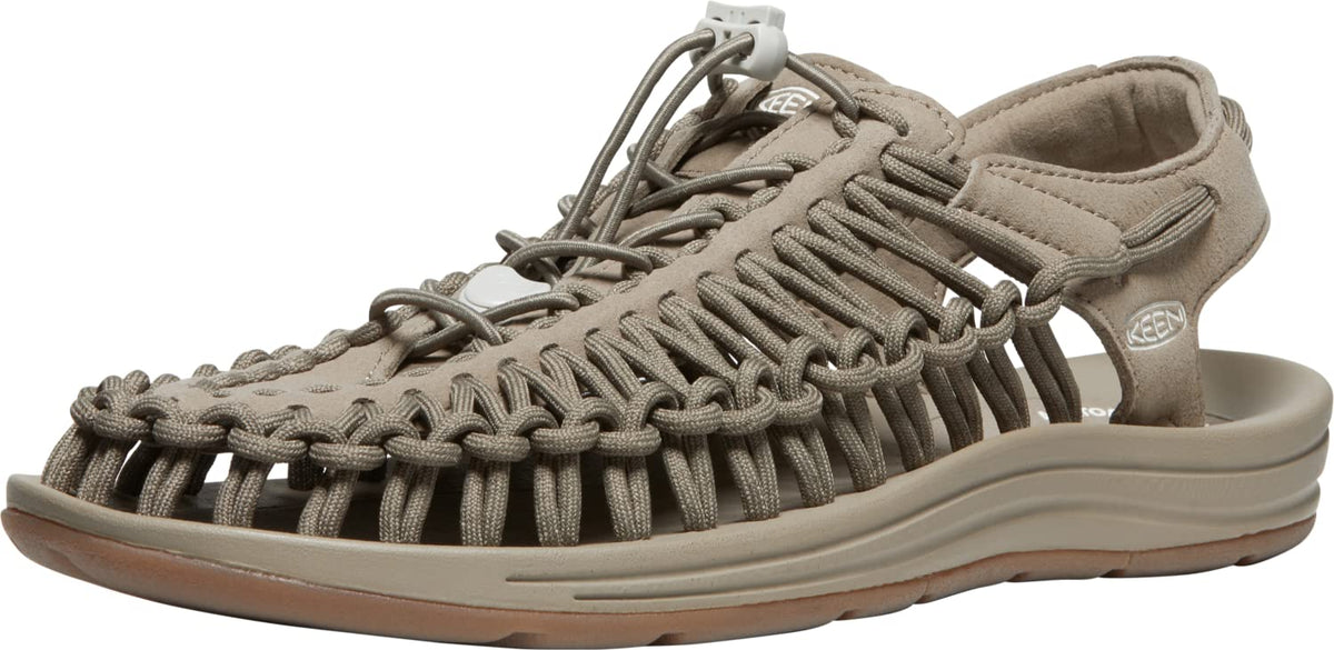 KEEN Men’s UNEEK Classic Two Cord Sandal, Timberwolf/Plaza Taupe, 9.5 D (Medium) US