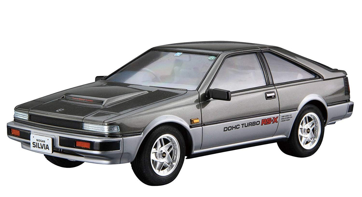 Aoshima 1/24 The Model Car Series No. 84 Nissan S12 Silvia/Seagal Turbo RS-X 1984 Plastic Model