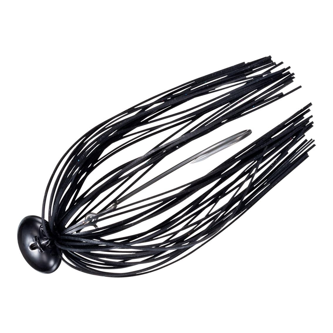 DAIWA Steez Joint Jig Flex Football, 0.2 oz (5 g), Black