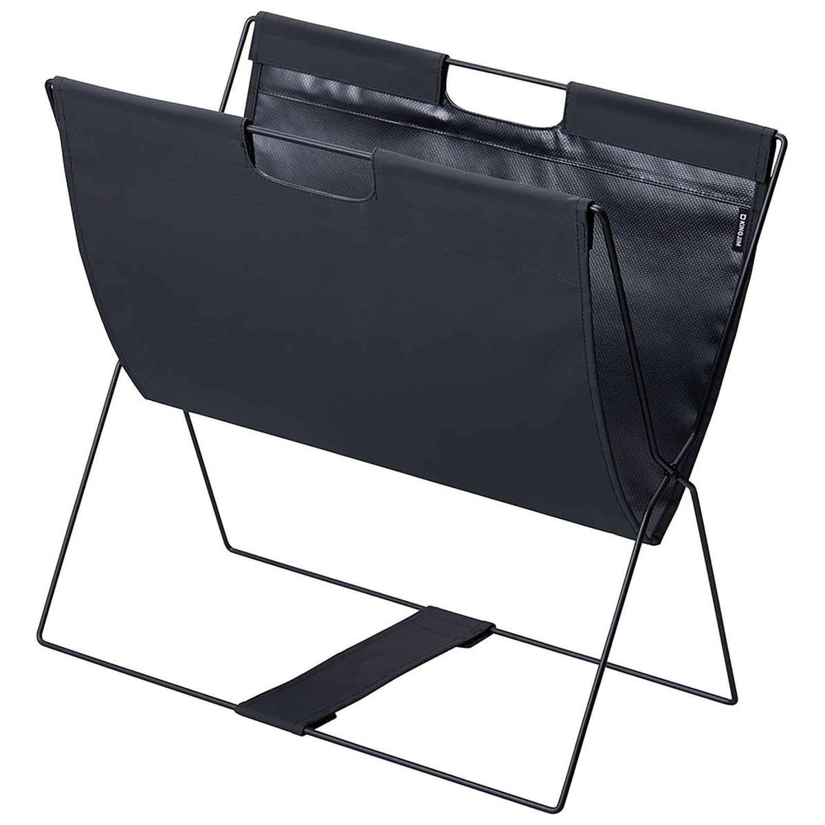 キングジム(Kingjim) King Jim BGS100TP-BK Side Bag Stand Tarpaulin Black Luggage Storage Folding
