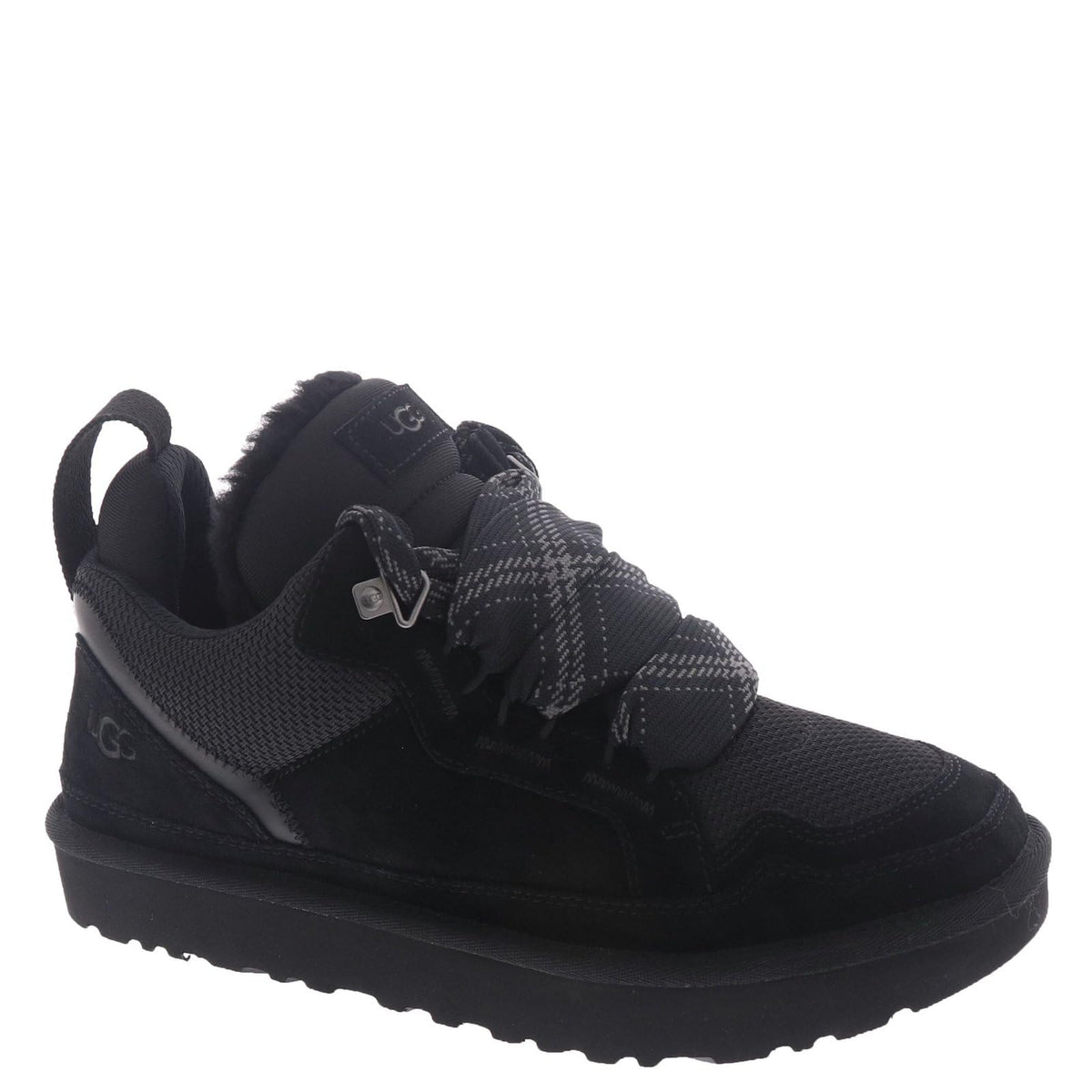 UGG Women's Lowmel Sneaker, Black, 8