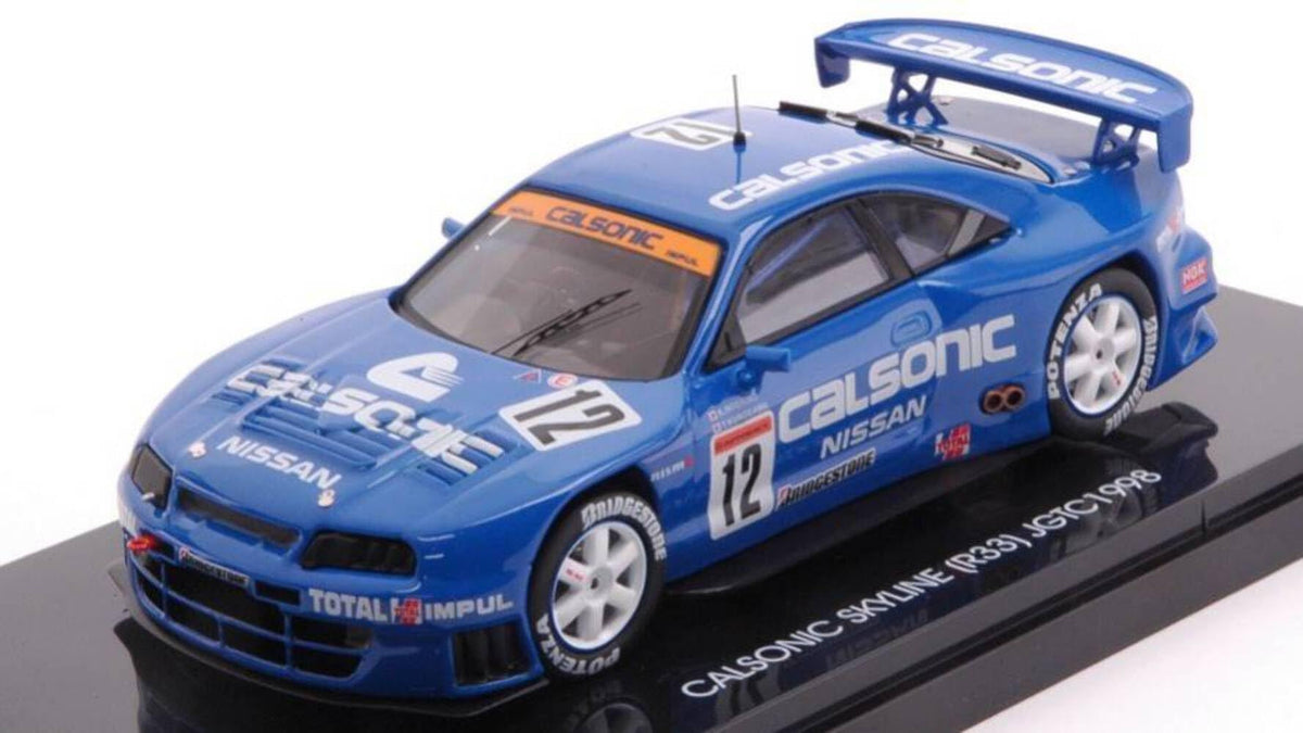 エブロ(EBBRO) EBRRO 1/43 Calsonic Skyline 1998#12 (44192) Finished Product