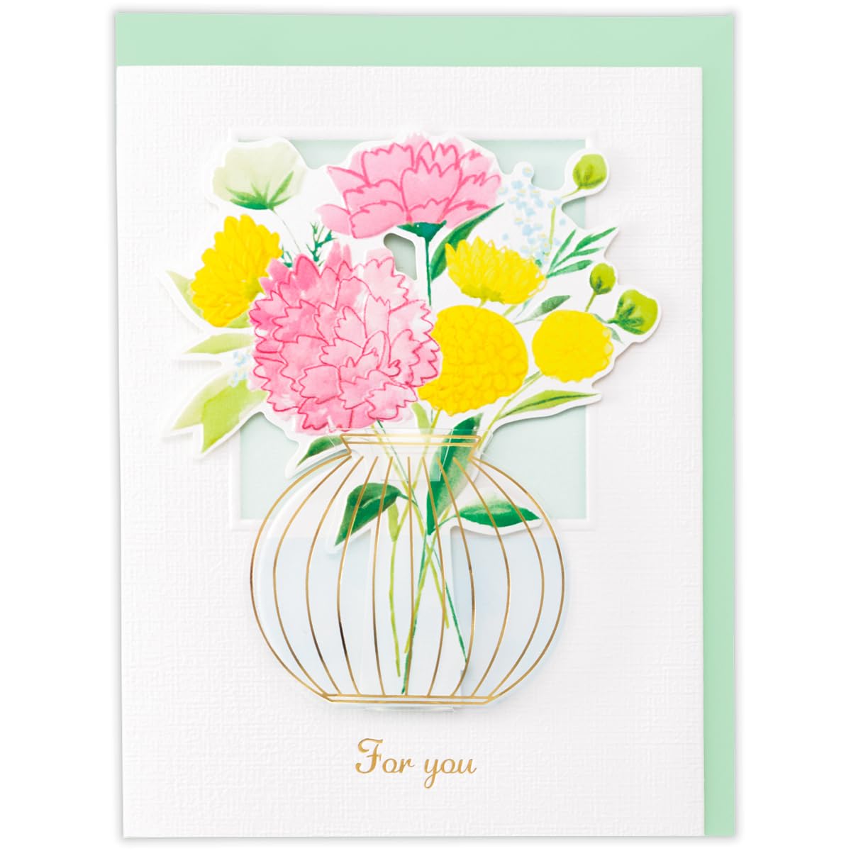 Hallmark Greeting Card, Multi-Purpose Card, Clear Base, Green (852818)