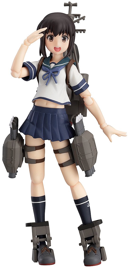Max Factory Kancolle: Fubuki Figma Action Figure (Animation Version)