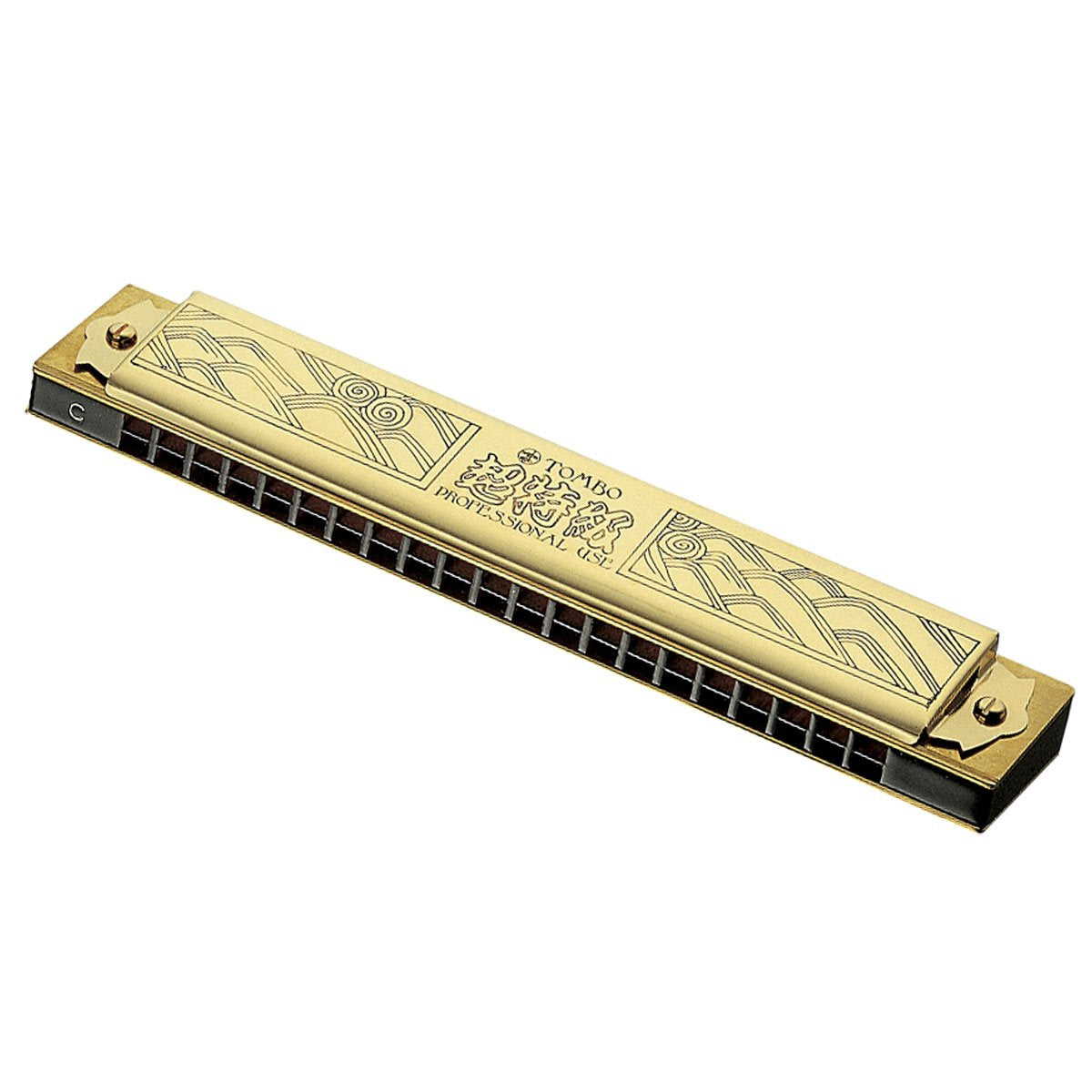 TOMBO NO.1921 The Super Deluxe Tombo Harmonica Key of A
