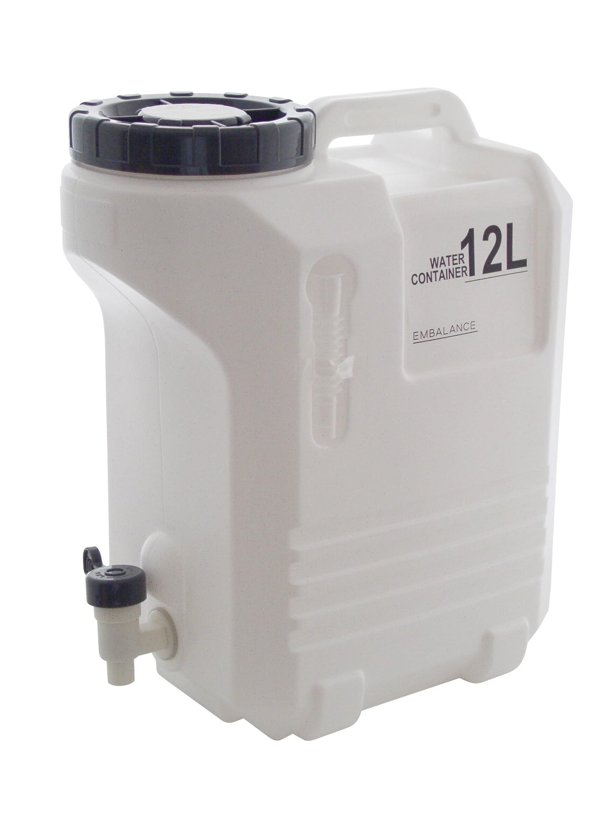 Wilmax EMBALANCE Water Tank, Water Container, White, 3.2 gal (12 L), Made in Japan