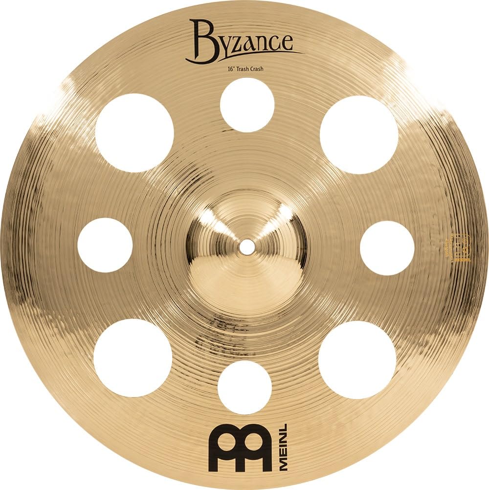 Byzance 16" Brilliant Trash Crash — MADE IN TURKEY — Hand Hammered B20 Bronze, 2-YEAR WARRANTY
