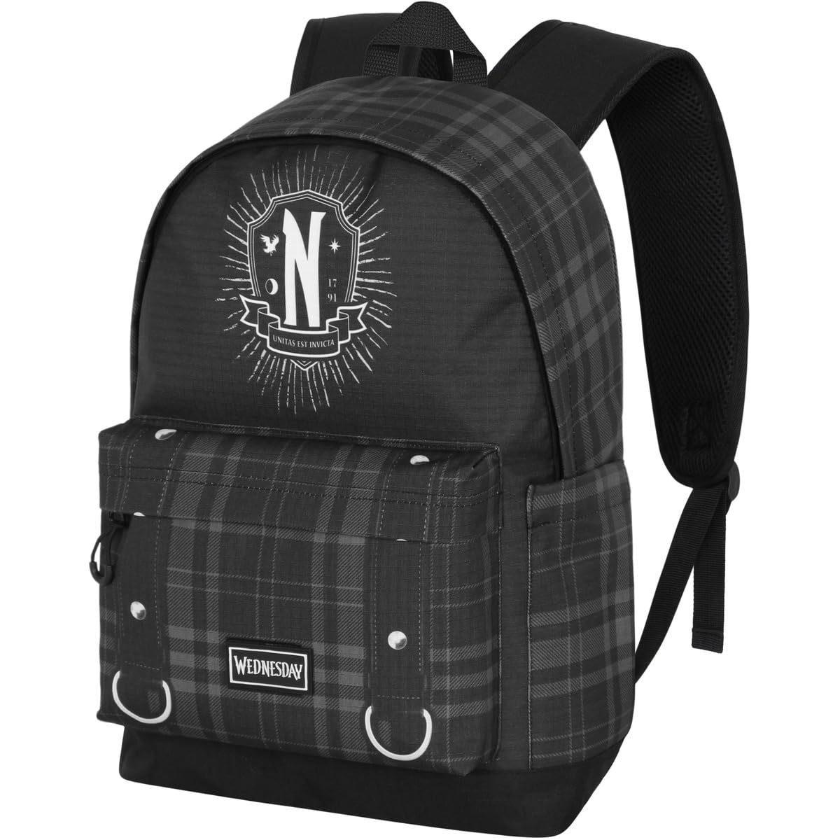 Wednesday Chains-Plus HS Backpack, Black, 30 x 44 cm, Capacity 23 L, Black, One Size, PLUS HS Backpack Chains