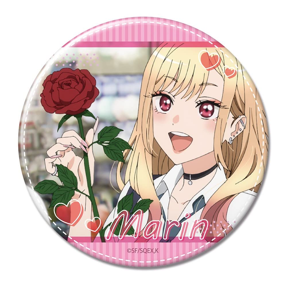 TV Anime O KBAN-B007-m15 "Bisque Doll" Goes In Love, Can Badge Ver. 2, Kaiyume Kitagawa