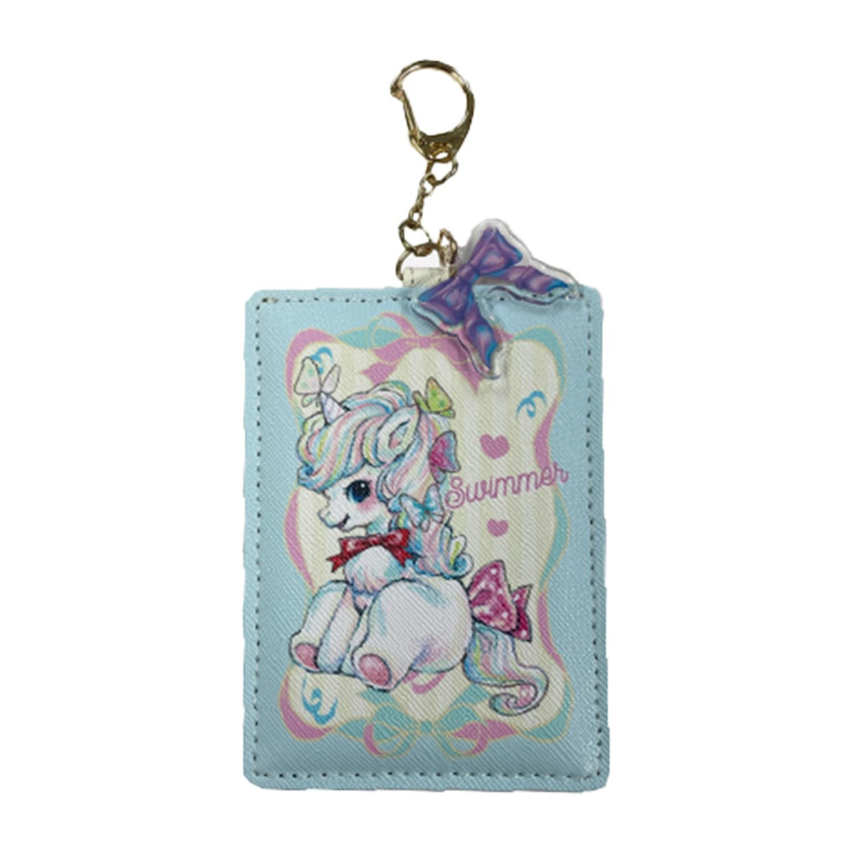 Sun Art SWM-382 Swimmer Pass Case, Ribbon/Unicorn
