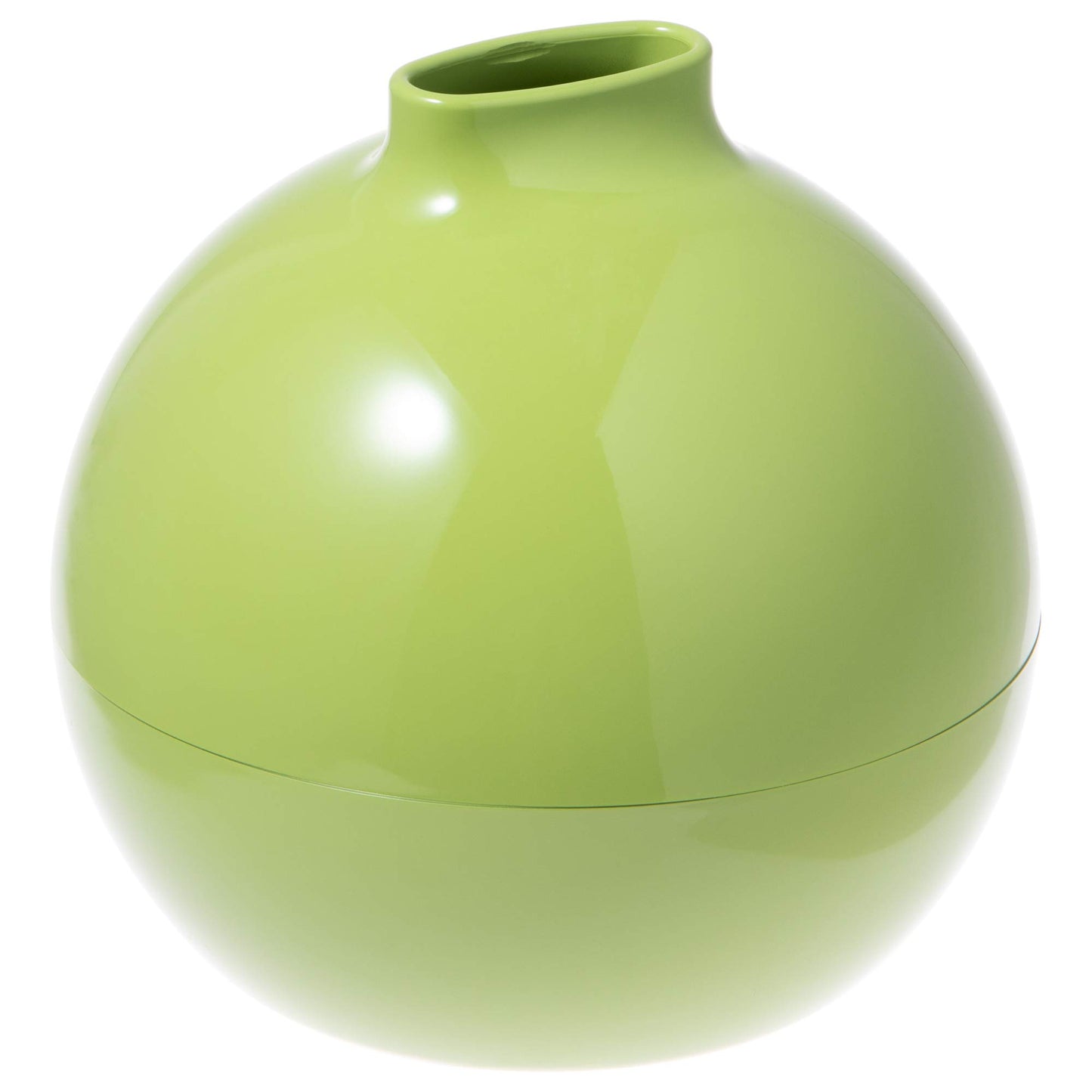 Ai Collection Paper Pot Tissue Case, Stylish and Cute, Paper Towel Holder, Toilet Paper Cover, Box, Tissue Compatible, Round, Green, Light Green, Made in Japan, Diameter 6.7 x Height 6.8 inches (17.3