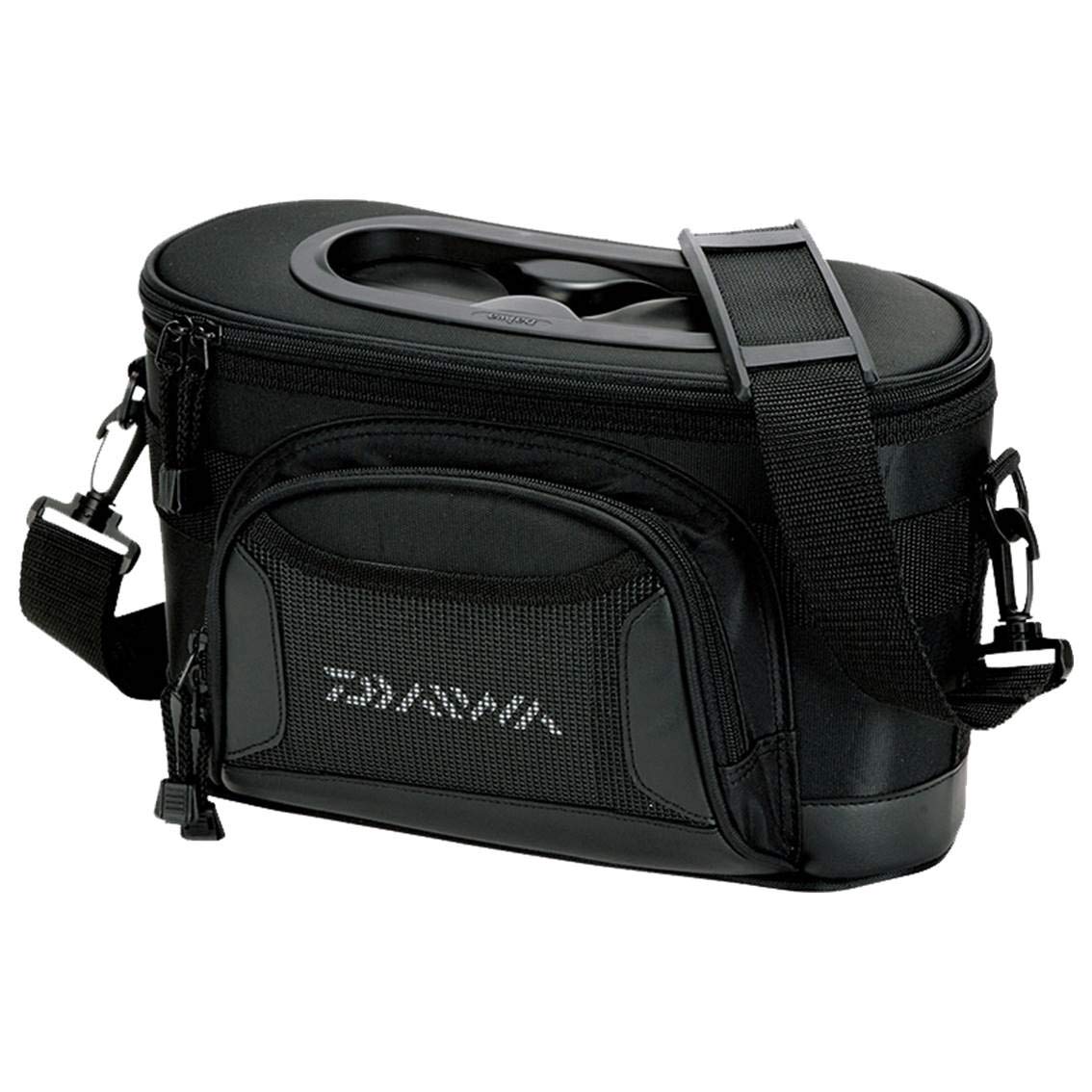 Daiwa Mountain Stream Bag, Waist Creal, 35(F), Biku, Black