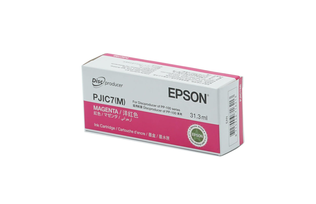 Genuine Epson PJIC7M Magenta Ink Cartridge
