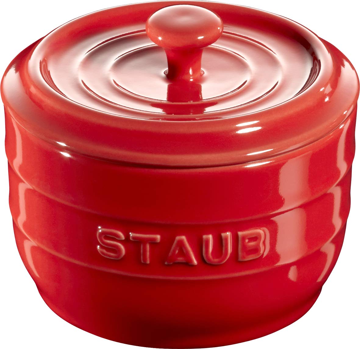 Staub Salt Crock 40511-562 Ceramic Salt Stocker, 3.9 inches (10 cm), Storage Container, Seasoning