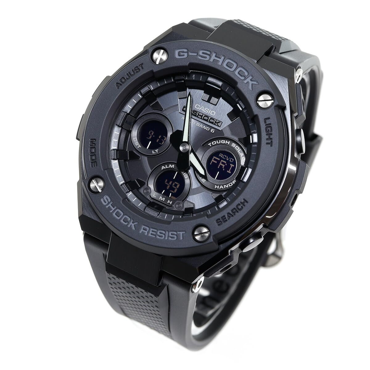 CASIO G-SHOCK G-Steel Tough Solar Multi-Band 6 GST-W300G-1A1JF Mens Japan Import
