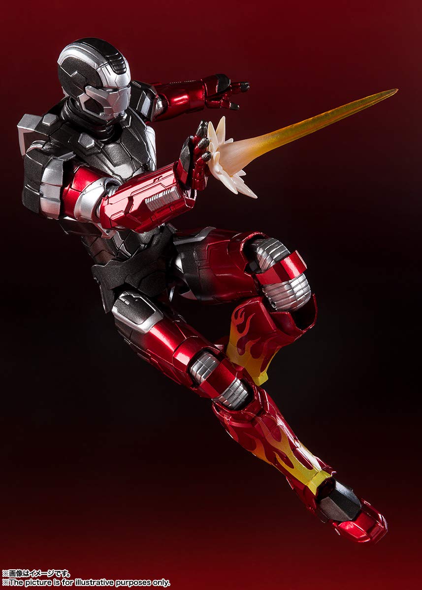 Bandai S.H. Figuarts Iron Man Mark 22 Hot Rod Iron Man 3"
