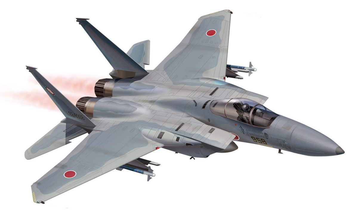 Platz 1/72 Air Self-Defense Force Flagship Fighter F-15J Eagle Plastic Model
